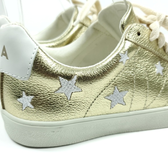 Madewell Veja Esplar Low Sneakers Gold Star Shoes - Picture 4 of 8
